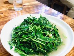 清炒鸡毛菜-朗妈私房菜(婺女州店)