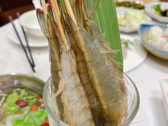 竹签虾-围炉夜话·潮汕卤水火锅(榕江店)