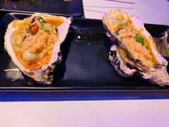 炭烤大生蚝-钳小柒·小龙虾蓝龙王烧烤夜宵(长寿路店)