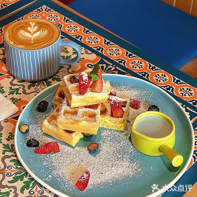 💛美式街头氛围感下午茶☕️｜好吃又好看💛