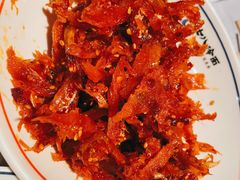 拌明太鱼丝-七八冷面·延边朝鲜族美食(欢乐谷店)