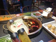 现榨山楂汁-来涮蜀鲜货火锅串串香(菜市口店)