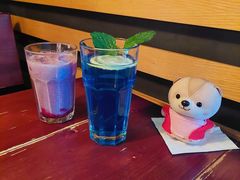 Blueberry Smoothie-Outdark Korean Restaurant