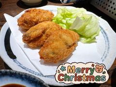 炸海蛎子-桂马·日本料理·海胆·海鲜饭·酒场(民主广场店)