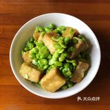夏日里的美味之炸臭豆腐炒毛豆来啦