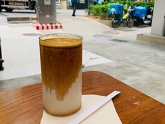 红豆沙拿铁-Line 咖啡(石厦花园店)