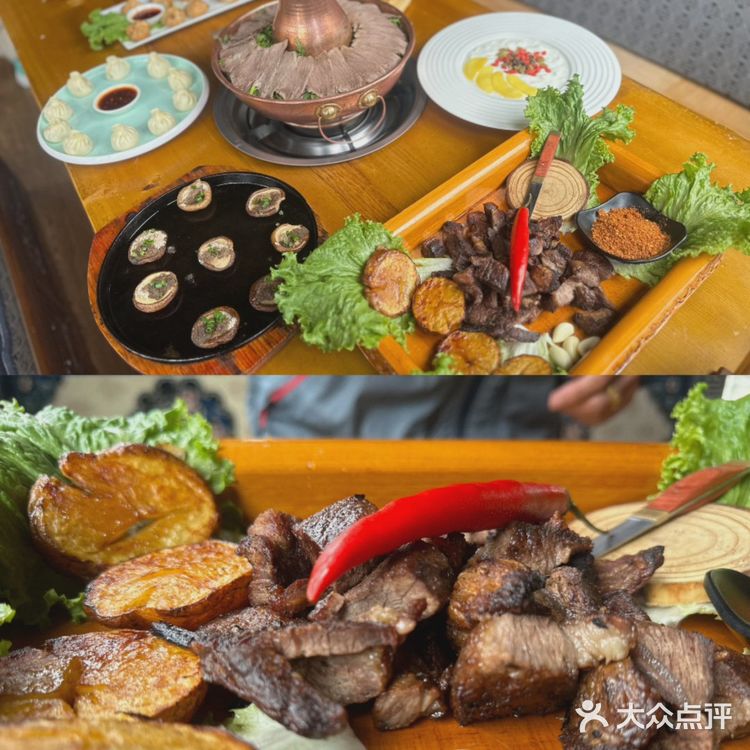 来香格里拉值得N刷独克藏餐，人气美食五星推荐！！