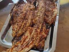 烤虹鳟鱼-俺家菜馆(百里峡店)