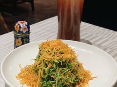 巧拌豆苗-四季民福烤鸭店(王府井灯市口店)