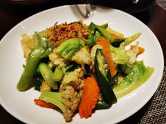 蚝油炒杂菜-mango tree芒果树泰国餐厅(青岛万象城店)