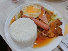 沙丹猪排饭-喜莲咖啡