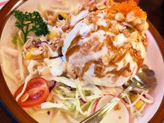 炸温泉蛋土豆泥沙律-仙隐小鹿料理食堂(沙市人信汇店)
