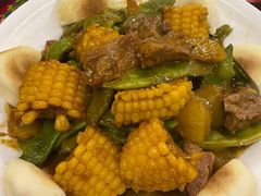 排骨炖豆角-闯关东东北农家菜(崂山石老人店)