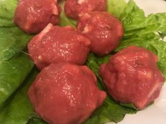 手锤牛筋丸（生）-三头牛·潮汕牛肉生蚝火锅 (夏湾店)