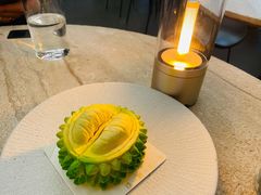 猫山王榴莲芝士-玲婧胡同·生日蛋糕·餐厅(嘉里城店)