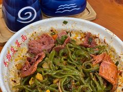 -手擀菠菜面(西康路店)