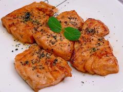 香煎三文鱼-金狮国际酒店自助餐(金狮店)