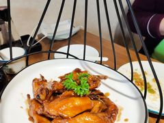 -东来菜馆•手抓海鲜家常菜•海鲜锅贴(鸽子窝店)