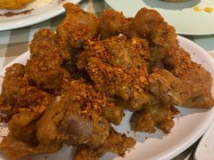 w招牌椒盐牛蛙-新大咀港式茶餐厅(宝山万达店)