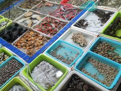 -霞涌市场海鲜摆卖区