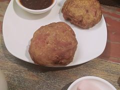 香煎汤池藕饼-滇越乘象云南餐厅(豆各庄店)