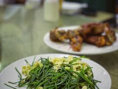 沙葱炒蛋-范记靖远羊羔肉(博物馆店)