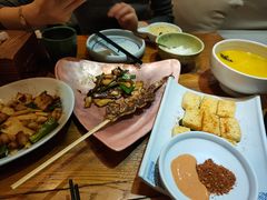 炸包浆豆腐配蘸水-云海肴·汽锅鸡·云南菜(天津国金汇店)