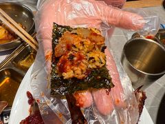 -草家酱蟹炭火烤肉店(珲春南路一店)
