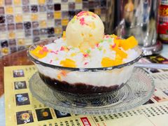 芒果雪山黑糯米-捷信牛奶甜品世家(柳巷店)