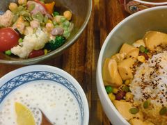 藜麦椒麻豆腐饭-漫蔬•台北蔬食小馆VEGGIEBOIL(朝晖店)