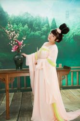 -后宫·古装汉服京剧儿童亲子全家福摄影