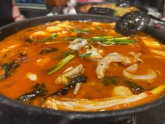 麻辣牛蛙锅-湘肠香火锅店(团结湖店)