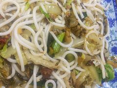 槽菜炒粉干-福州人铭小吃