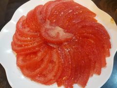 糖拌番茄-郑贵初烧烤·烤凤爪的发明者(王家湾店)