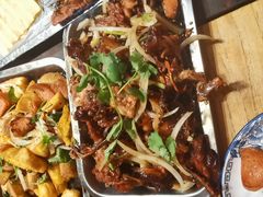 炒鸡架-勃利地摊·勃立小串烧烤