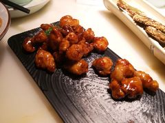 雪花糖醋里脊-绿茶餐厅(西单老佛爷店)