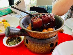 普洱鹌鹑蛋红烧肉-荷风细雨·中国茶宴(碧云店)