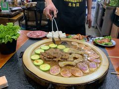 -老姐石板烧烤+铜炭火锅(总店)
