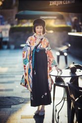 -后宫·古装汉服京剧儿童亲子全家福摄影