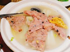 咸蛋肉饼煲淋大白菜-寻味·港式茶餐厅(富力城店)