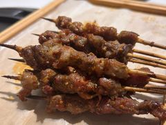 -山野的朋友露营炭火烤肉