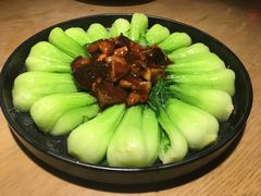 香菇菜心-华馨园北京烤鸭