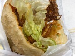 -小红车炸蛋葱油饼