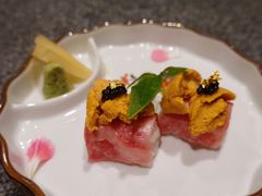 霜降和牛海胆鱼子酱寿司-田舍家Inakaya(天汇igc店)