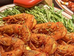 西班牙蒜香油爆虾-ZAFFERANO西班牙海鲜饭(上海首店)