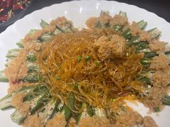 蒜蓉蒸秋葵-茶叁酒肆·楚味江湖(菱角湖店)
