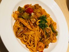 西班牙风情海鲜意面-必胜客(松雷店)