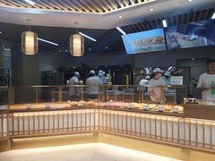 面包甜点陈列柜-木子木水日式烫面包(世界城光谷店)