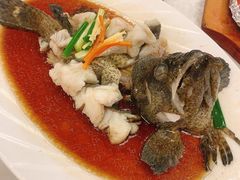 清蒸老虎斑-万宝海鲜舫(劳动公园店)