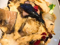 干笋炒腊肉-食欲老院子荆芥疙瘩汤(经五路店)